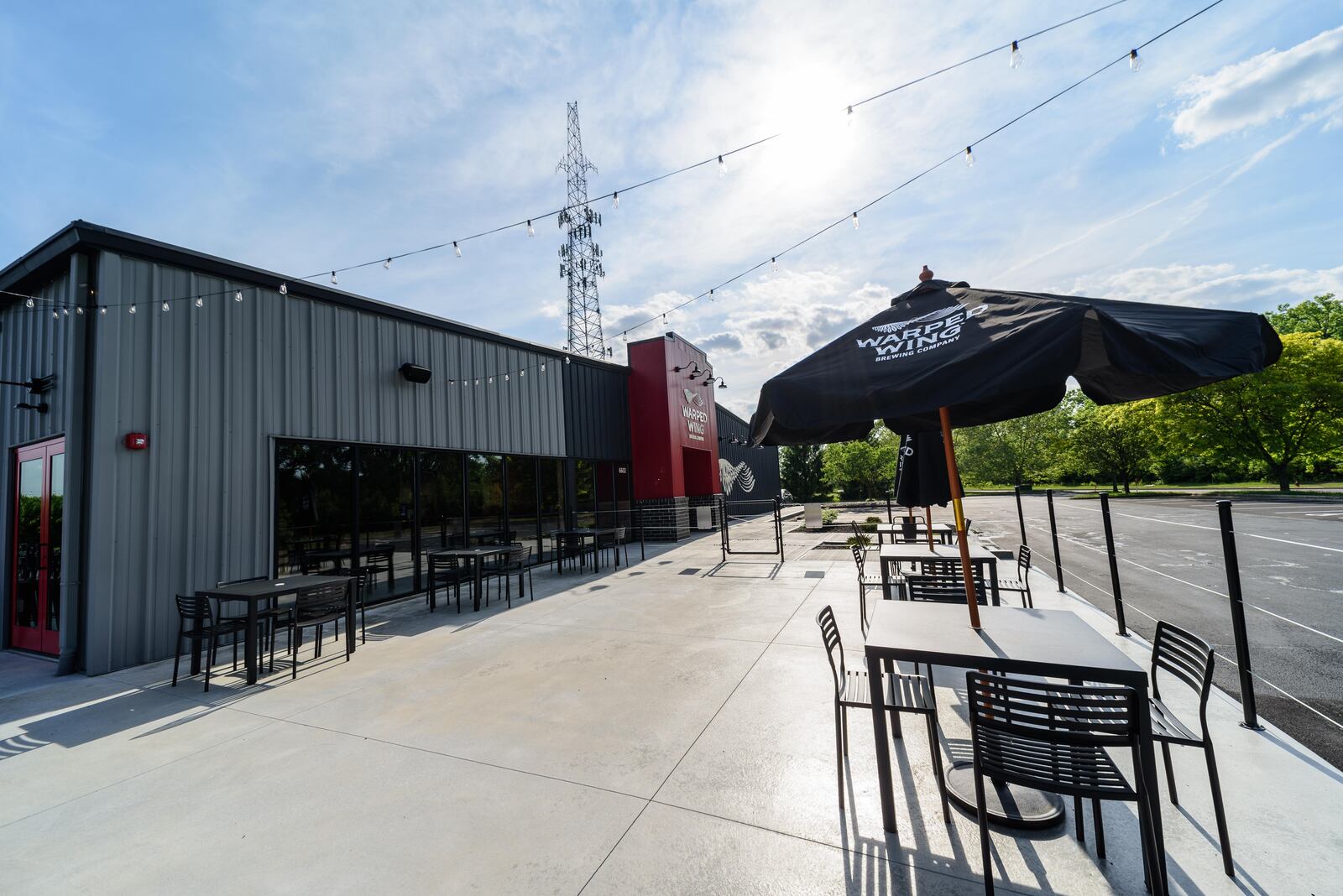 Look inside the new Warped Wing Brewery & Smokery, located at 6602 Executive Boulevard in Huber Heights near the Rose Music Center. The Huber Heights brewery will be Warped Wing’s fourth location with a yet to be announced grand opening date expected for June. TOM GILLIAM / CONTRIBUTING PHOTOGRAPHER