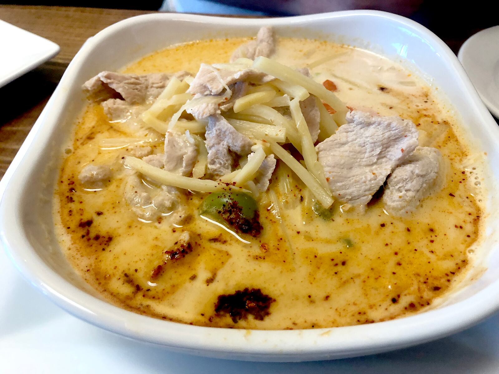 Time4Noodle at 4622 Brandt Pike in Huber Heights closed its doors after business on March 30, according to a sign posted at the restaurant. Pictured is yellow curry from Time4Noodle.