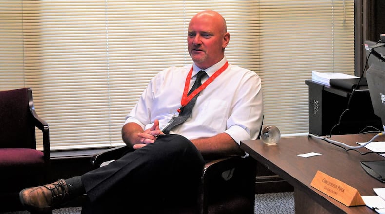 Chris Piper, new superintendent of the Troy City Schools in Miami County, talks about his initial days on the job.