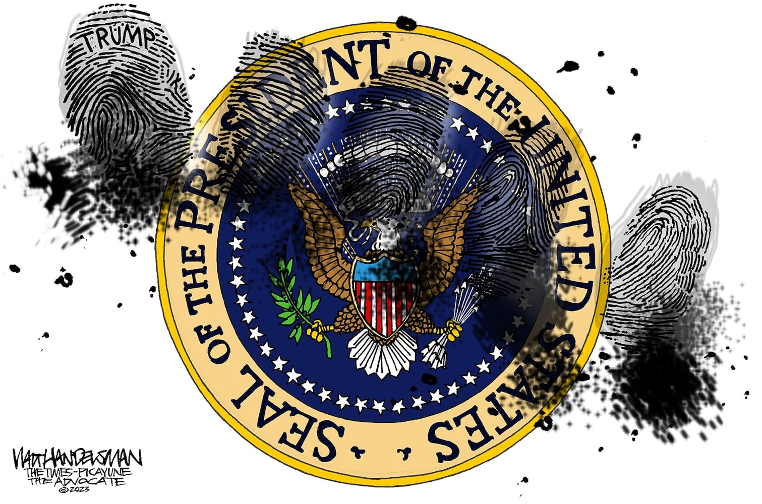 WEEK IN CARTOONS: Trump indictment, school shooting and more