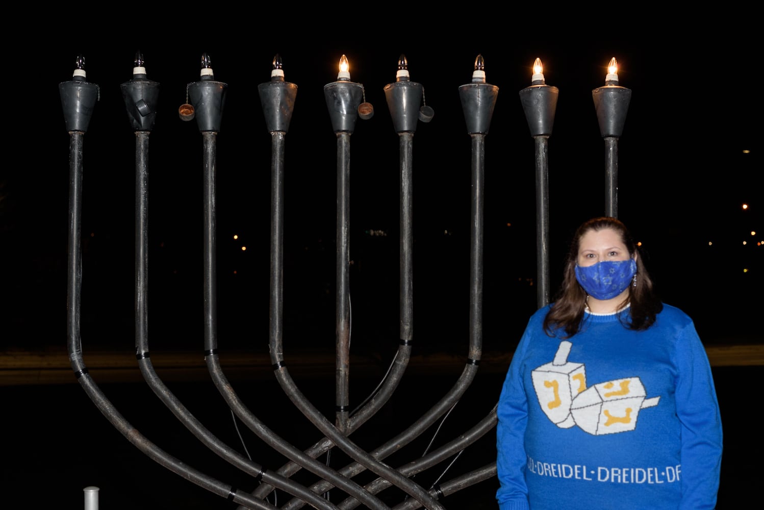 PHOTOS: Temple Israel's Hanukkah Drive-Thru Experience