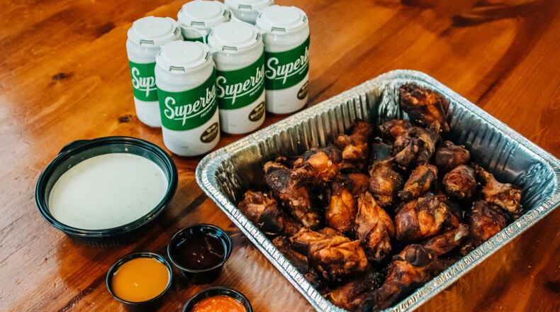 Just in time for your raucous Super Bowl party, the Warped Wing Brewing Company is offering Super Bowl Party Packs, stocked with wings and sauces.