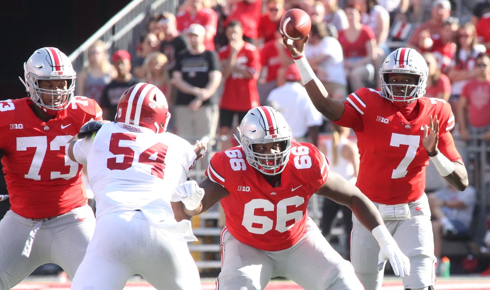 Ohio State Buckeyes: 49 photos for 49 points in victory over Indiana
