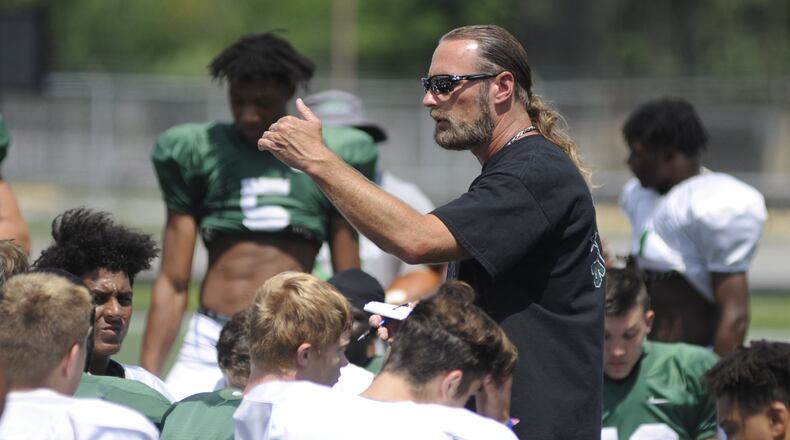 Northmont head football coach Tony Broering is the North All-Stars head coach. MARC PENDLETON / STAFF