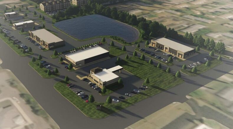 Rendering of Huber Heights Crossing. CONTRIBUTED