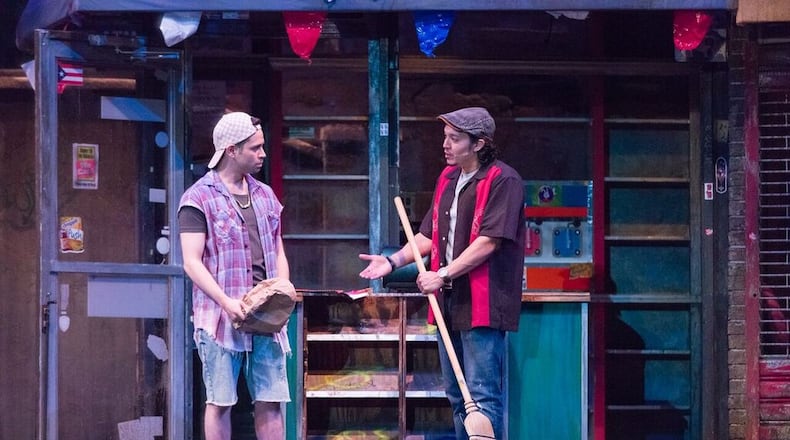 “In the Heights,” the story of a neighborhood in transition, will come to the Schuster Center. SUBMITTED PHOTO BY RICH RYAN