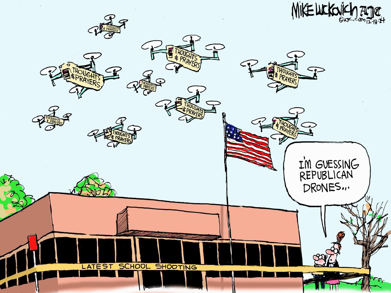CARTOONS: Mike Luckovich, Dec. 20, 2024