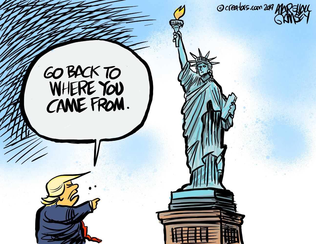 Week in cartoons: 50th anniversary of the moon landing and more