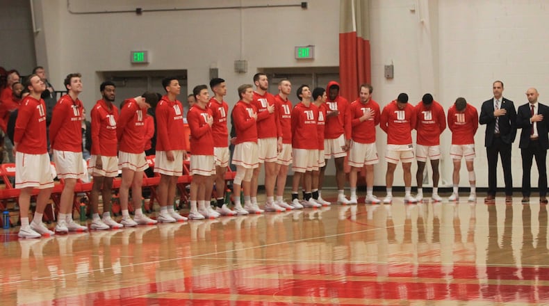 Wittenberg against Denison on Wednesday, Feb. 5, 2020, at Pam Evans Smith Arena in Springfield.