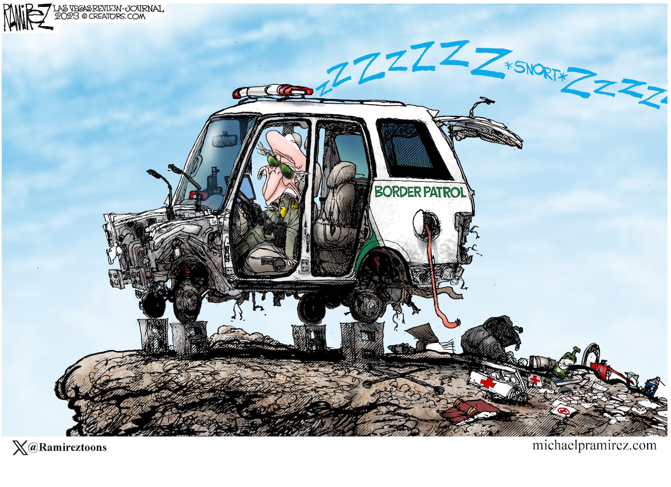 CARTOONS: Michael Ramirez, Jan. 3, 2024