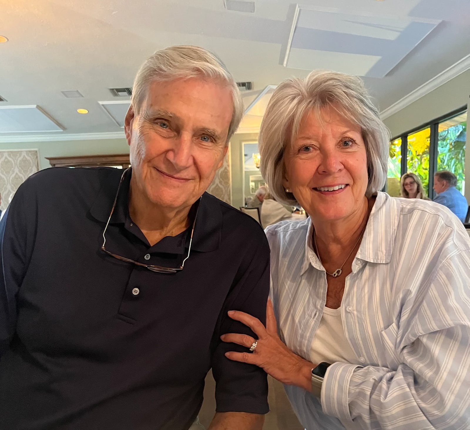 Ned Sharpenter and Becky, his wife of 45 years. CONTRIBUTED PHOTO