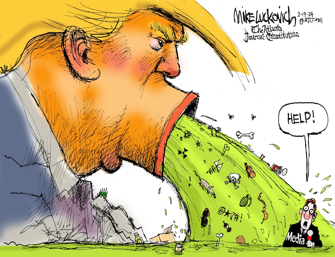 CARTOONS: Mike Luckovich, March 21, 2024