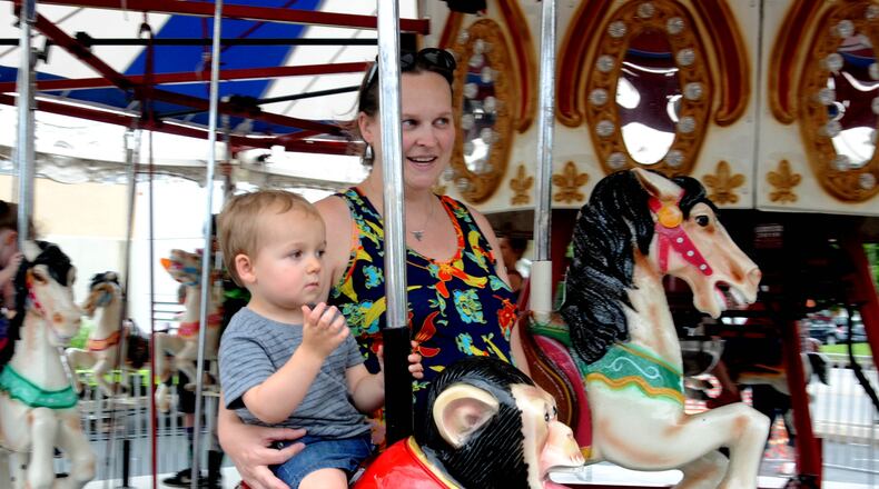 The St. Helen Spring Festival in Riverside celebrated its 66th year June 7-9, 2019. And this year, the festival was even more special in that it will be giving back some of the proceeds that support the church to help with tornado relief efforts. The festival is famous for its big cash raffle prizes, music, rides, craft beer and delicious food including cabbage rolls and barbecue. Did we spot you there? DAVID MOODIE/CONTRIBUTED