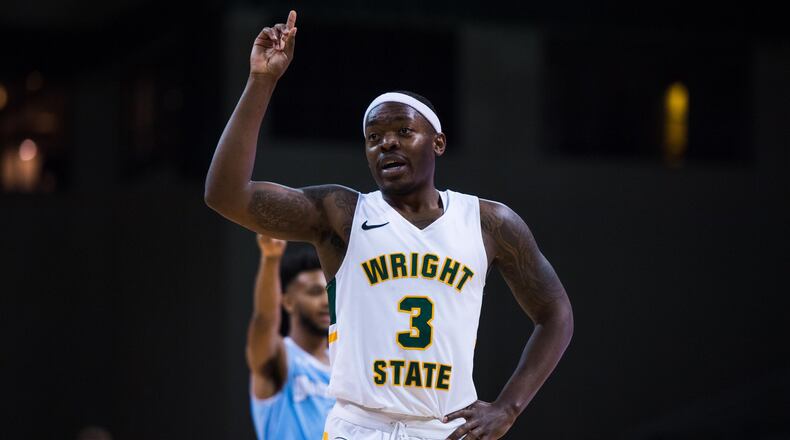 Wright State senior Jordan Ash, a transfer from Northwestern, during a game earlier this season vs. Indiana State. Joseph Craven/WSU Athletics