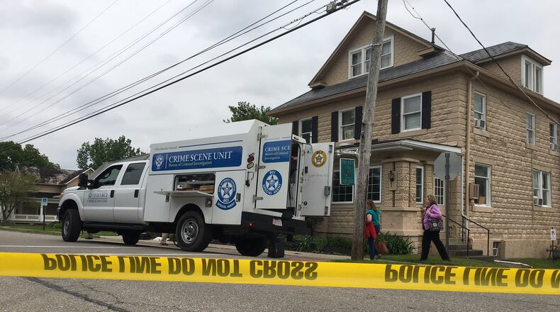 Pine Kirk Nursing Home in Kirkersville, Ohio was the scene of a deadly shooting. Four people, including police Chief Eric Disario, the shooter and two nursing home workers were killed. One worker, Sarah Sims, hid in the basement during the active shooting. STAFF PHOTO/Laura Bischoff