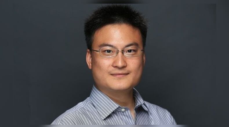 University of Dayton researcher Feng Ye in the School of Engineering: Department of Electrical and Computer Engineering  hopes to improve speed of wireless communication with $166K National Science Foundation grant. Credit: University of Dayton