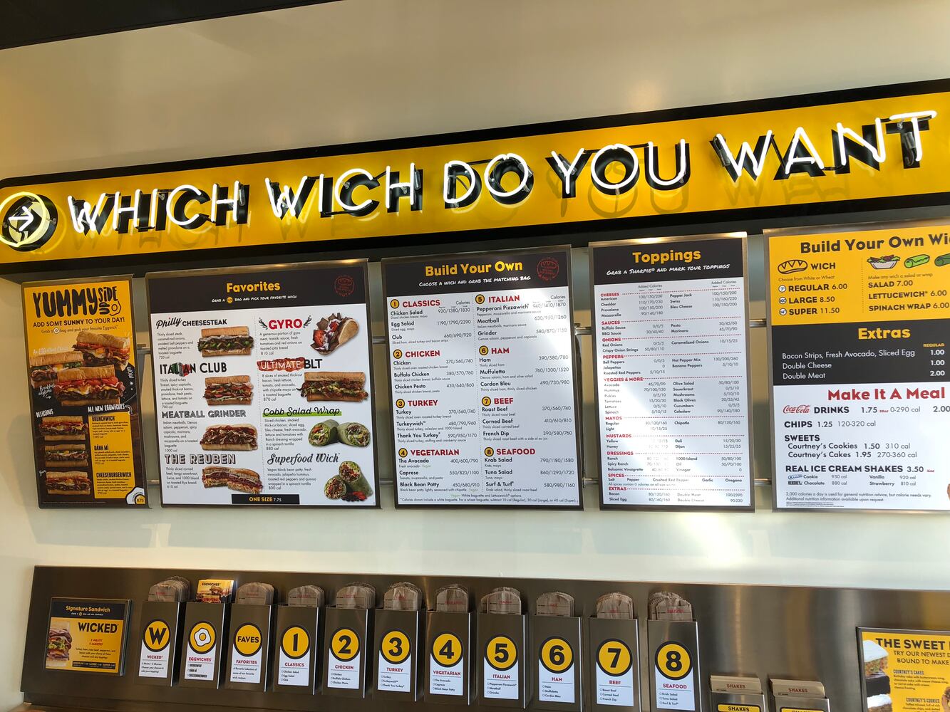 PHOTOS: Get a sneak peek inside Which ’Wich, the area’s newest sandwich shop