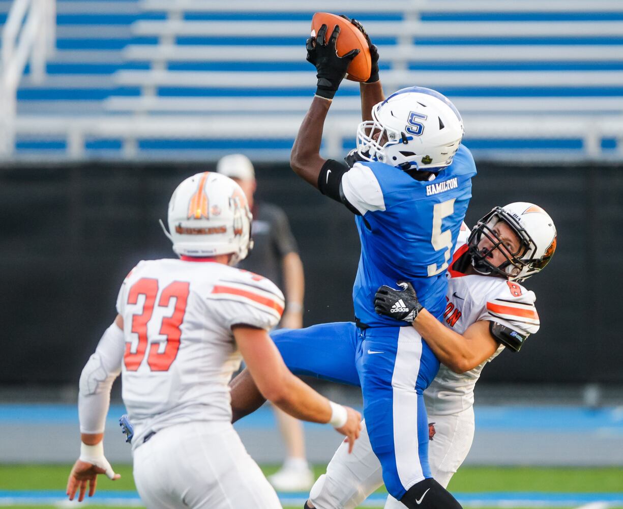 Hamilton Big Blue Football beats Anderson