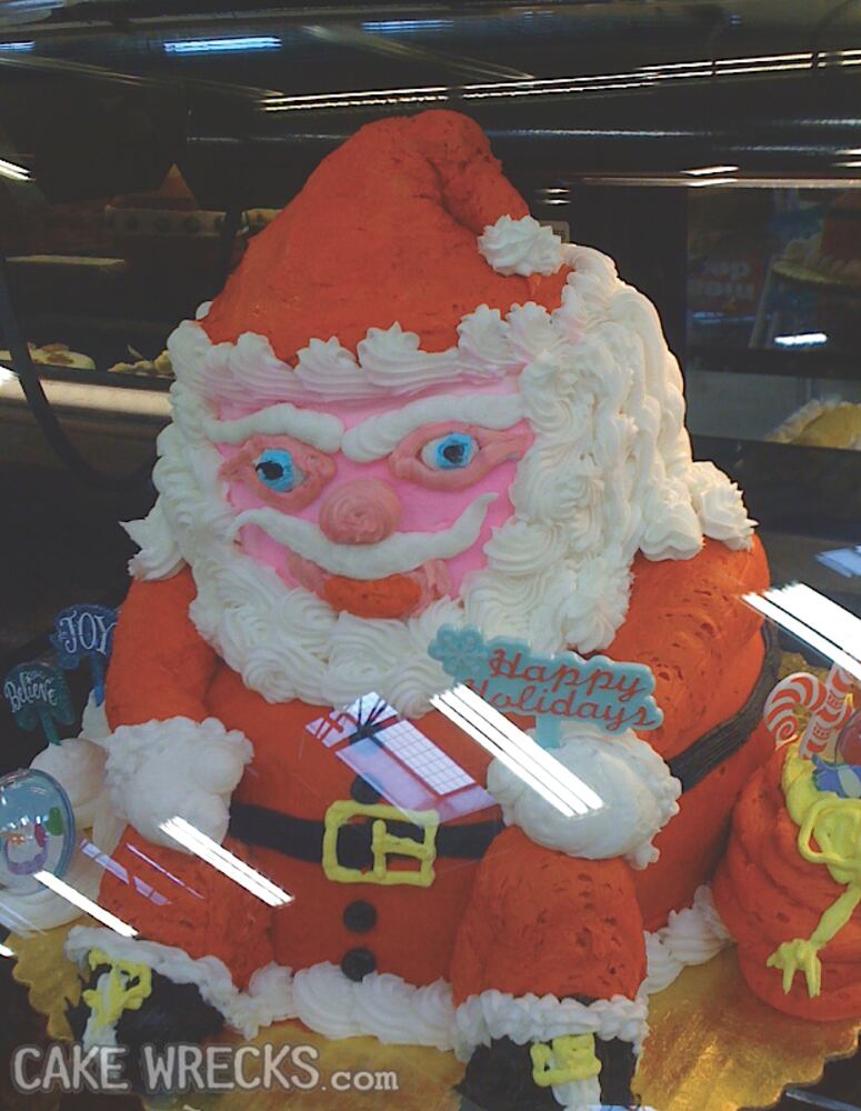 Cake Wrecks Horrible Holiday Cakes