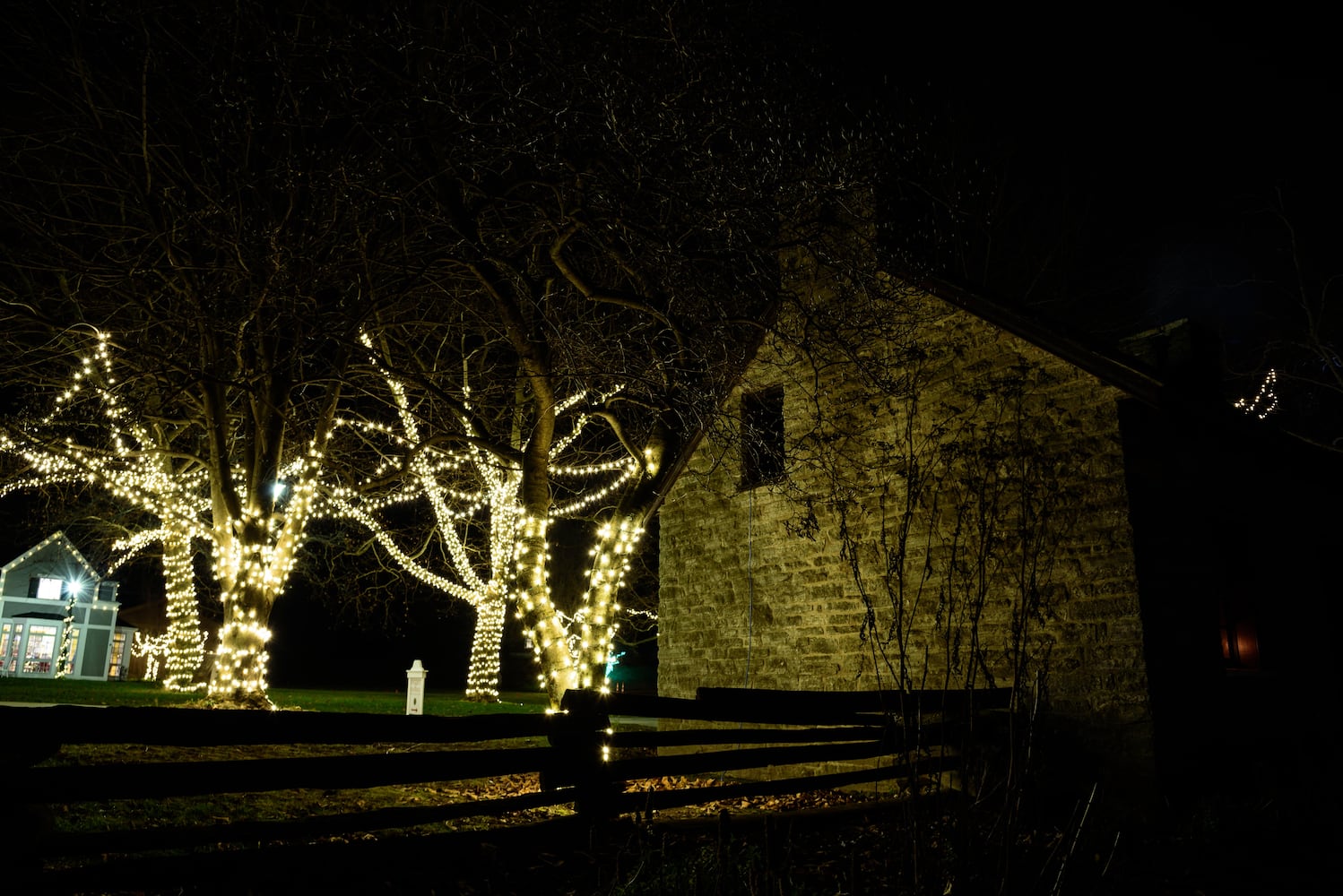 PHOTOS: Carillon Historical Park decked out in holiday lights for A Carillon Christmas