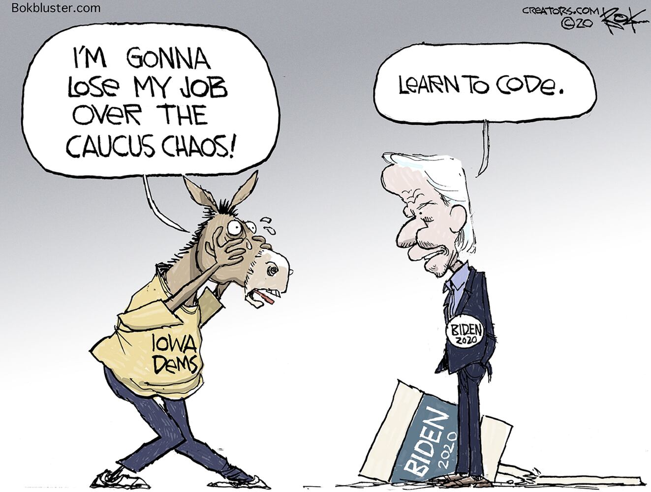 Week in cartoons: Iowa caucus, impeachment acquittal and more