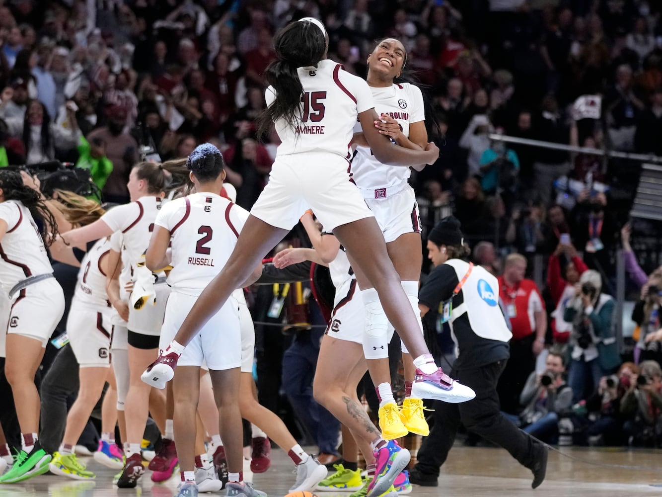 APTOPIX NCAA UConn South Carolina Basketball