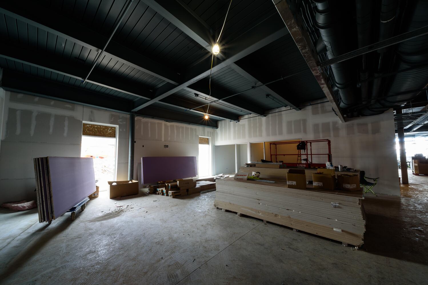 PHOTOS: A look at construction at the Dayton Metro Library’s new Huber Heights Branch