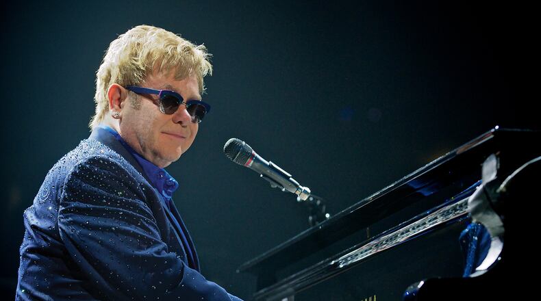 Elton John and his band will perform at the U.S. Bank Arena Feb. 27, 2015. CONTRIBUTED/ANDREW POTTER
