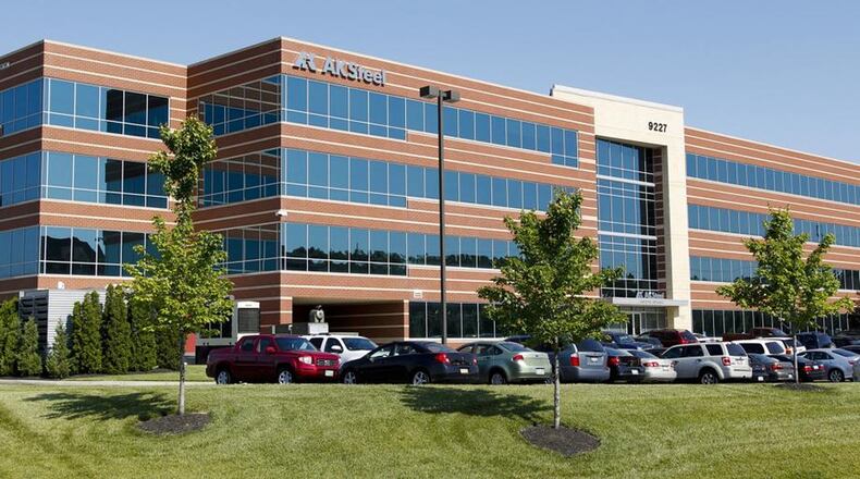 AK Steel s corporate headquarters in West Chester Twp. STAFF FILE PHOTO