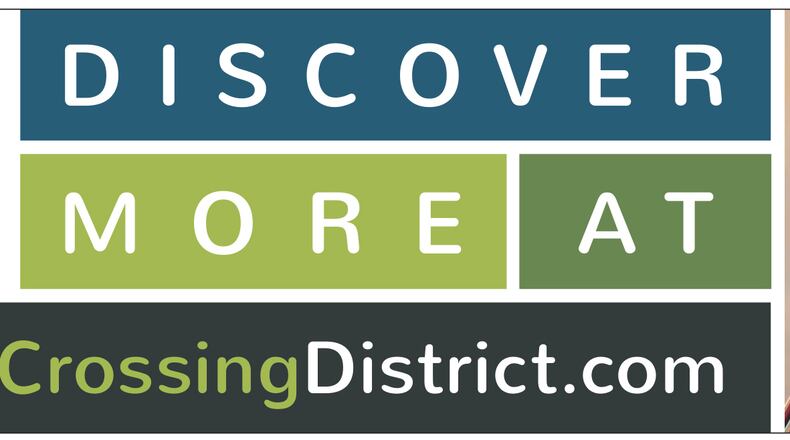 This logo of the Miami Crossing District appears on its website, miamicrossingdistrict.com. CONTRIBUTED