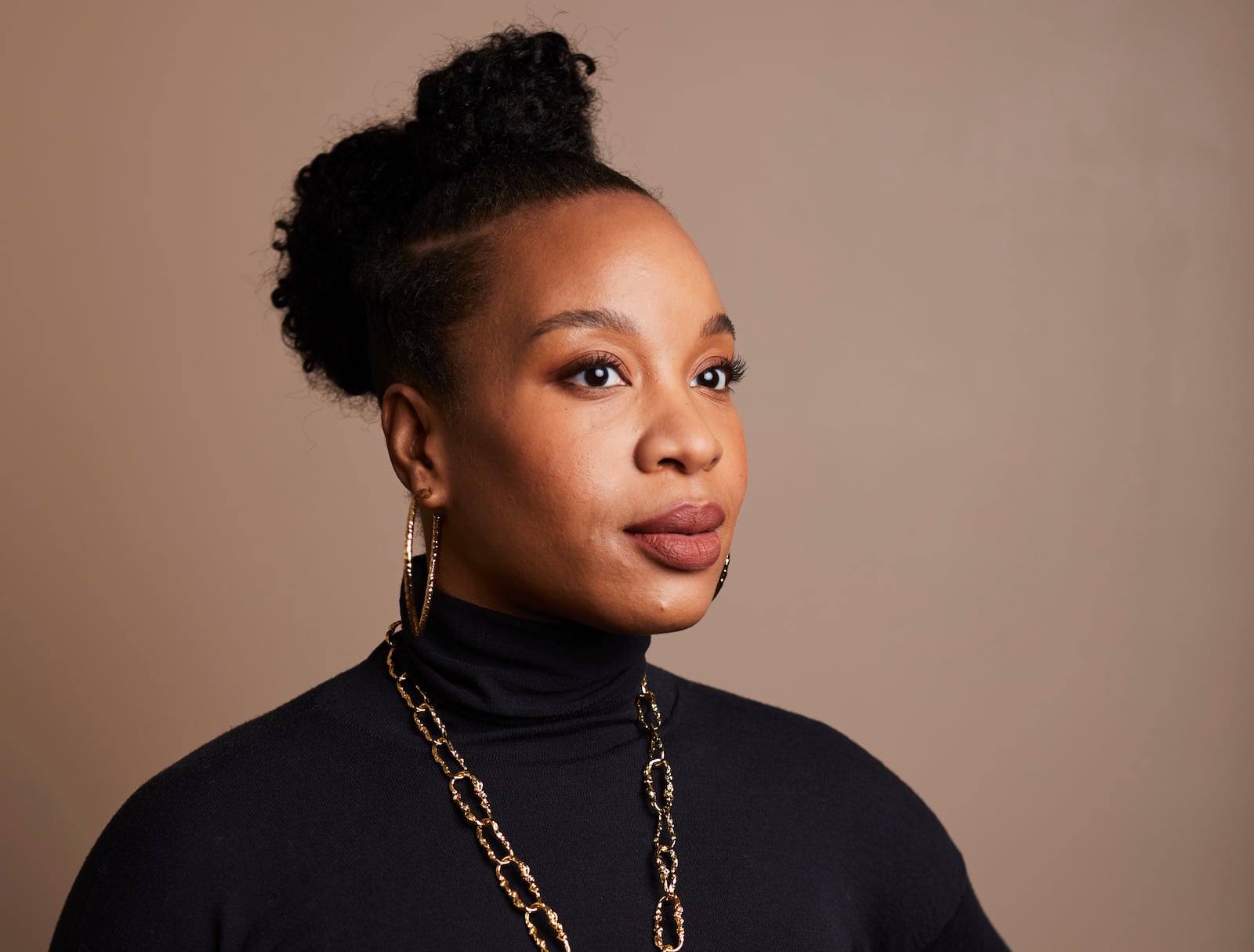 Chinonye Chukwu poses for a portrait to promote the film "Till," on Friday, Sept. 30, 2022, at the Park Lane Hotel in New York. (Photo by Matt Licari/Invision/AP)