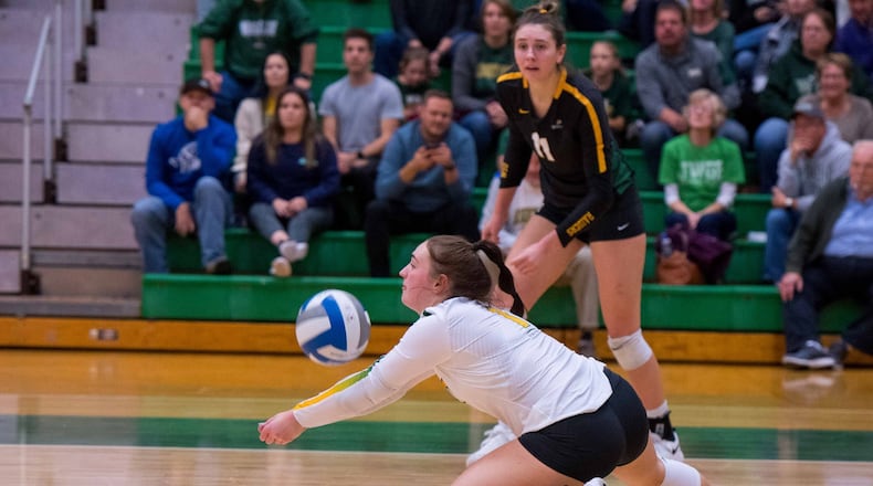 Wright State’s Jenna Story on Thursday was named Horizon League Defensive Player of the Year. Joseph Craven/WSU Athletics