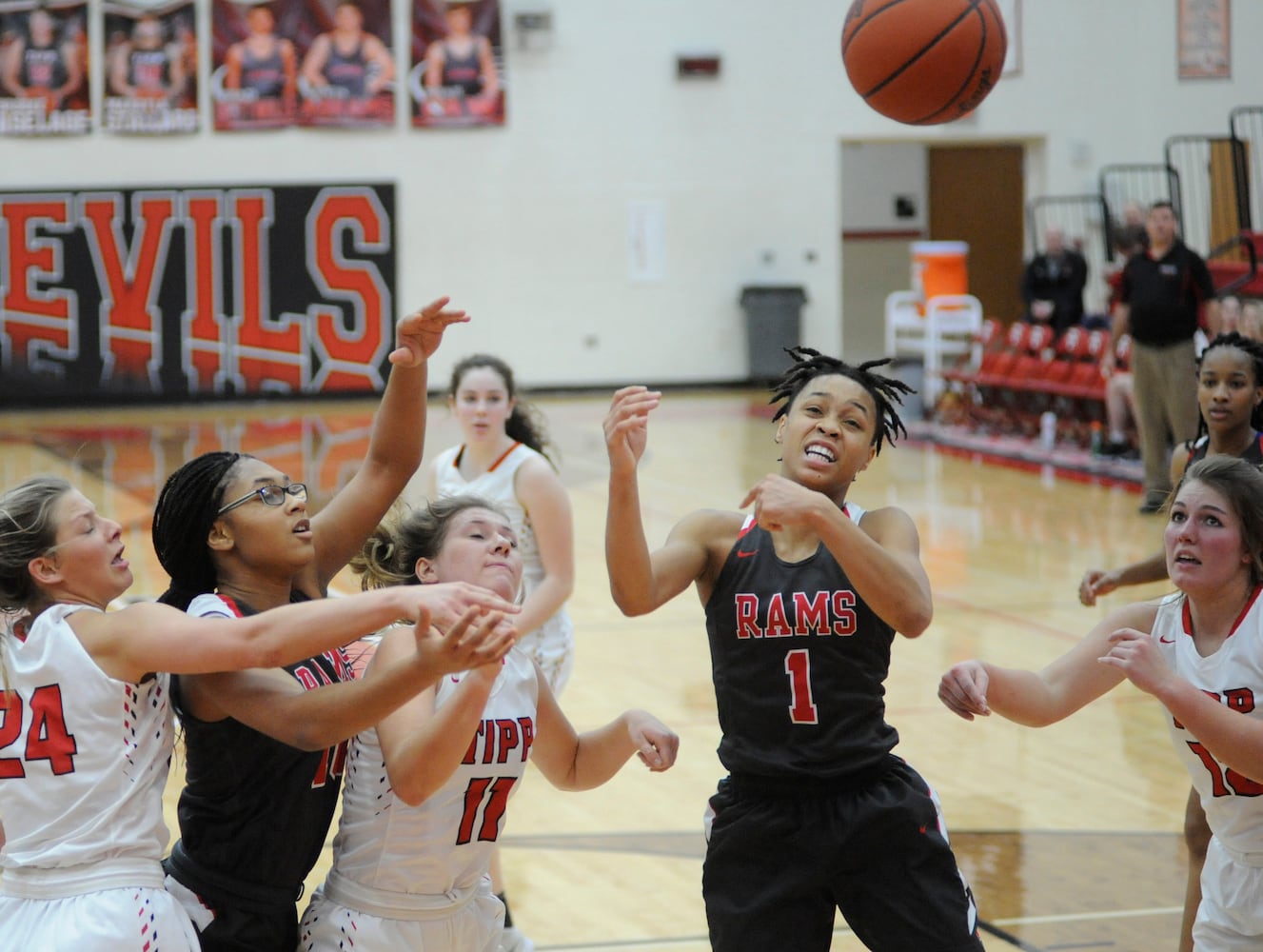 PHOTOS: Trotwood-Madison at Tippecanoe girls basketball