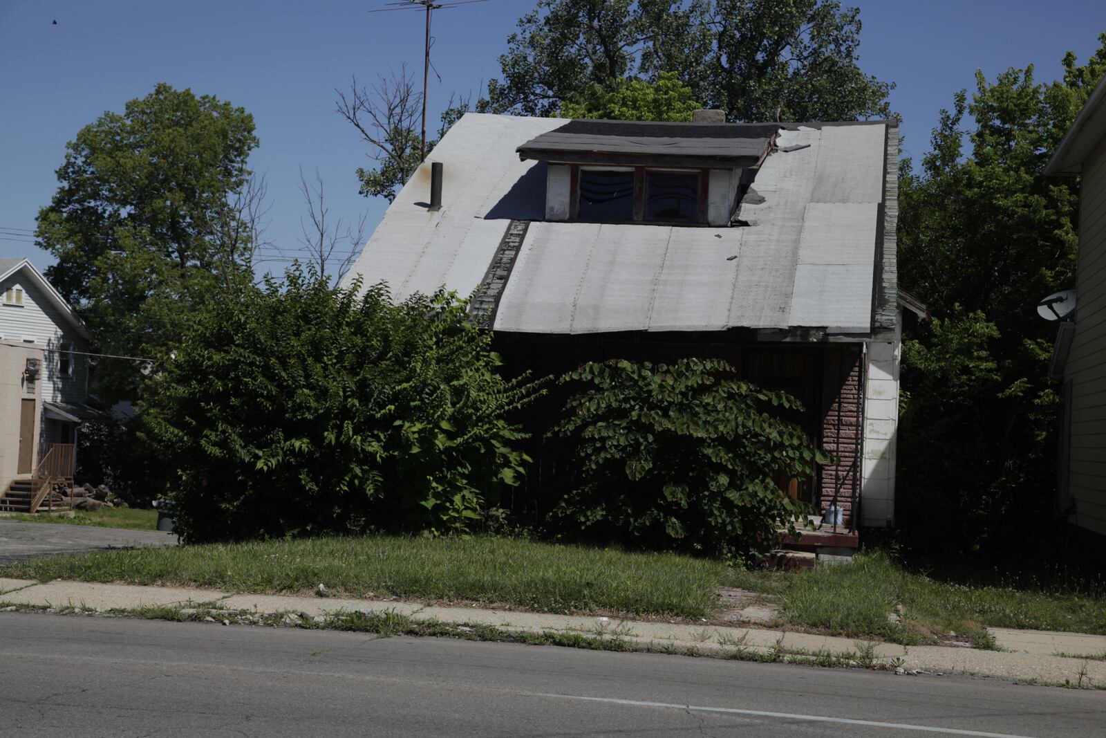 Empty houses are an eyesore in a lot of neighborhoods.