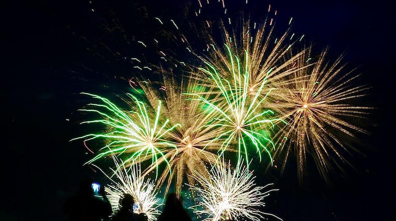 The city of New Carlisle fireworks Saturday night, June 25, 2022. MARSHALL GORBY \STAFF
9 files