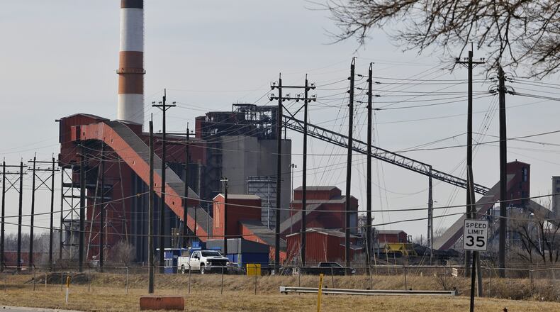 An out-of-commission stack at Cleveland-Cliffs in Middletown will be demolished Tuesday morning and residents may feel “a very short ground vibration” during the one-minute event. NICK GRAHAM / STAFF