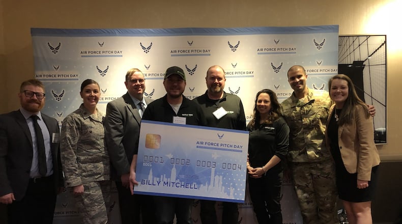 Battle Sight Technologies was awarded a phase I contract at the Air Force s inaugural Pitch Day competition and received more than $65,000 on the spot to commercialize chemiluminescence products.