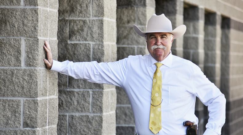 Butler County Sheriff Richard Jones photographed on Tuesday, Nov. 10, 2020. NICK GRAHAM / STAFF