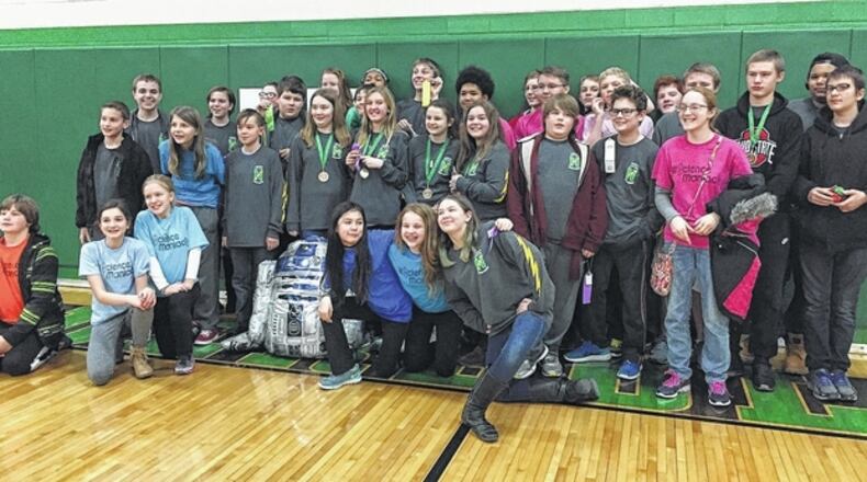Northmont’s top middle school team finished 6th out of 24 teams participating, while the first year Englewood team finished 15th. SUBMITTED