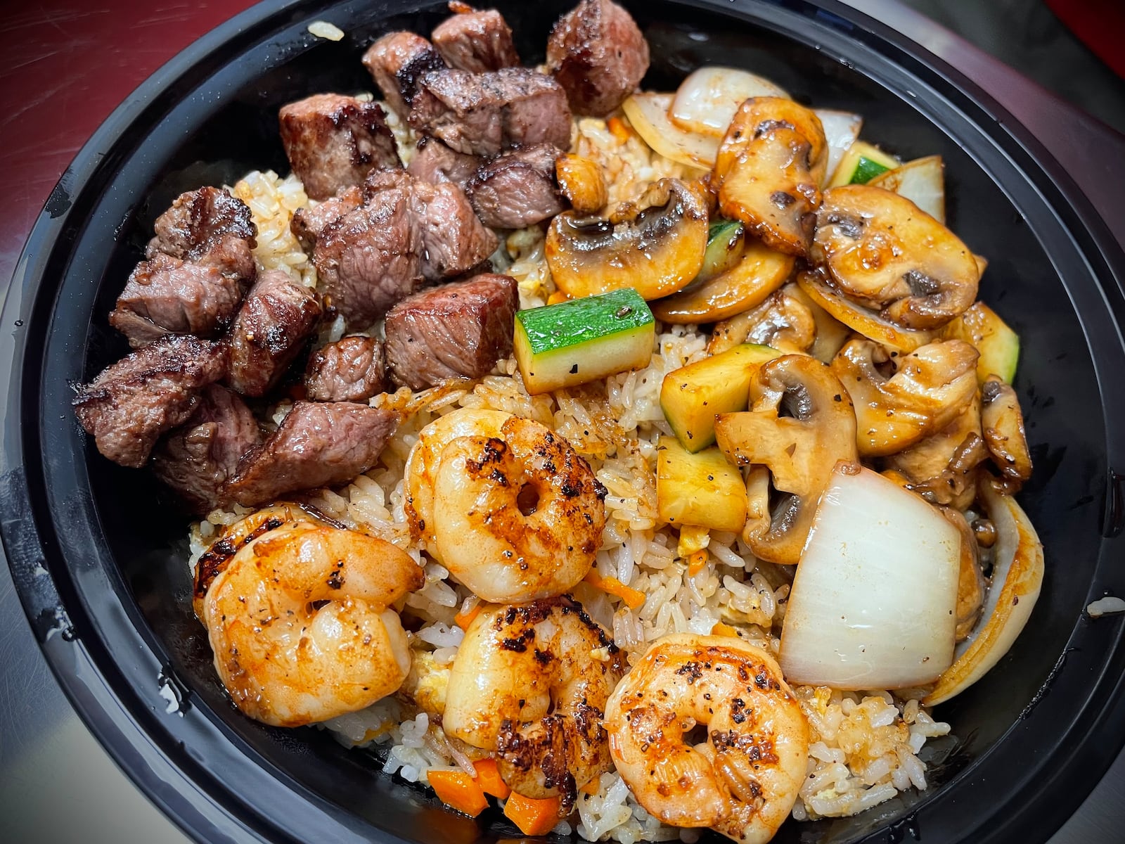 Columbus native Noel Lopez has opened Hibachi Run inside The Social at Piqua Center. NATALIE JONES/STAFF