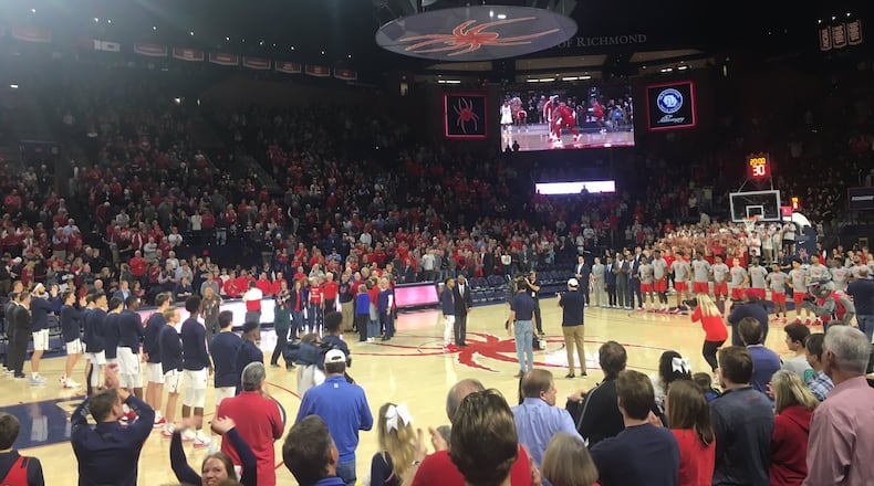 Richmond's Robins Center. David Jablonski/Staff