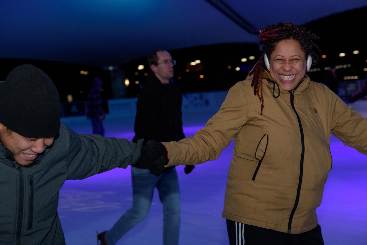 PHOTOS: Did we spot you ice skating during Dayton Funk Night at RiverScape MetroPark?