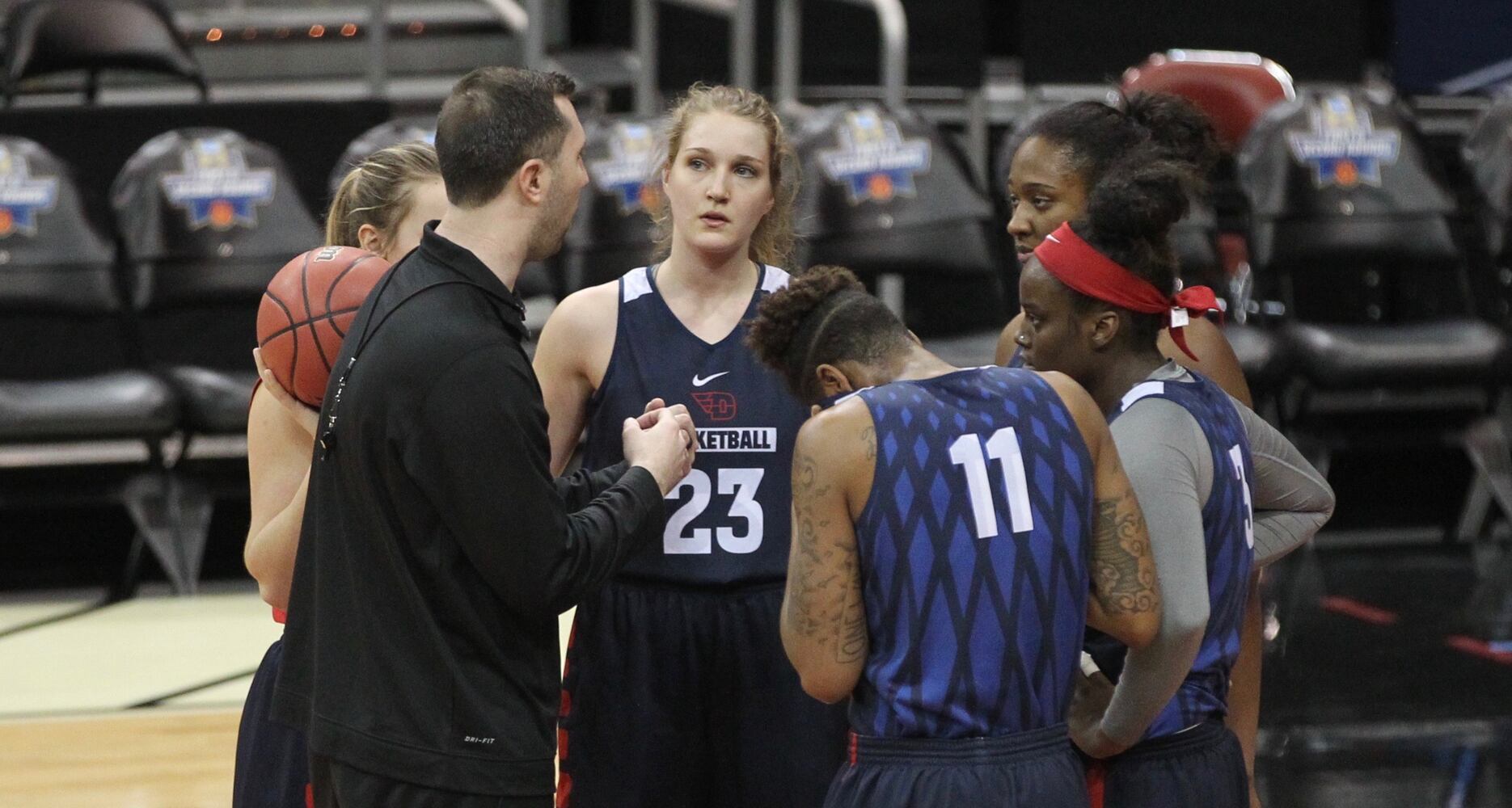 Photos: Dayton Flyers practice in Louisville