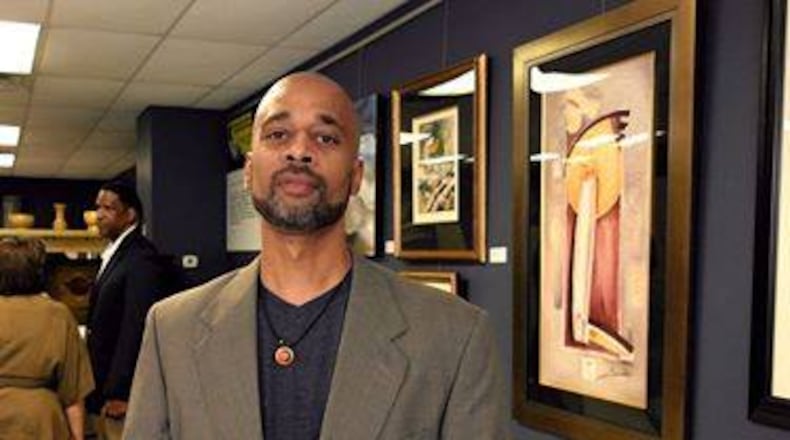 Edward A. Dixon Gallery celebrated its grand opening in September of  2017. Ed Dixon is pictured.