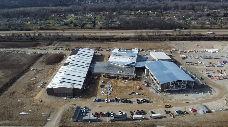 The Fairborn board of education voted Thursday night to place the issue on the May 2 ballot to fund projects that were cut from the new Fairborn High School and other buildings due to inflation. CONTRIBUTED