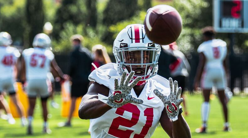 Marcus Williamson is looking to earn a starting spot at Ohio State this season