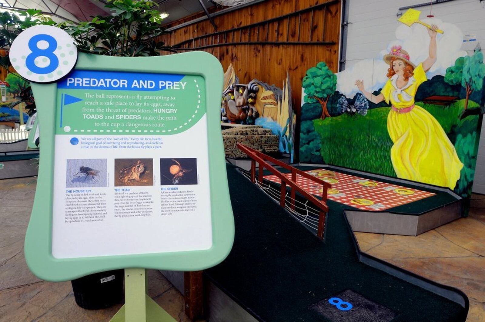 A new exhibit at the Boonshoft Museum of Discovery will allow families to enjoy a game of miniature golf at the same time they re learning important environmental lessons. CONTRIBUTED