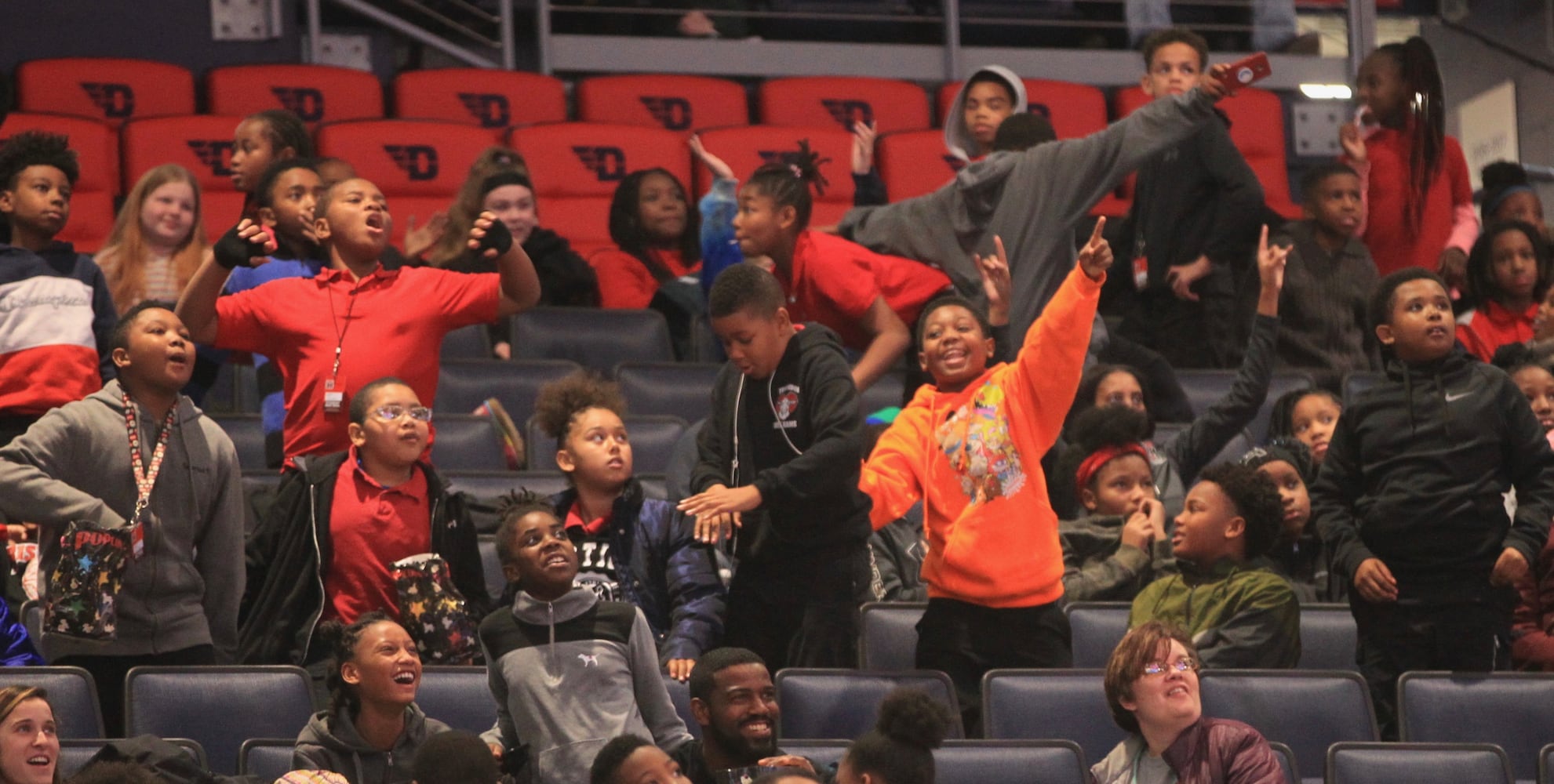 Photos: Dayton Flyers women's basketball wins big in School Day game