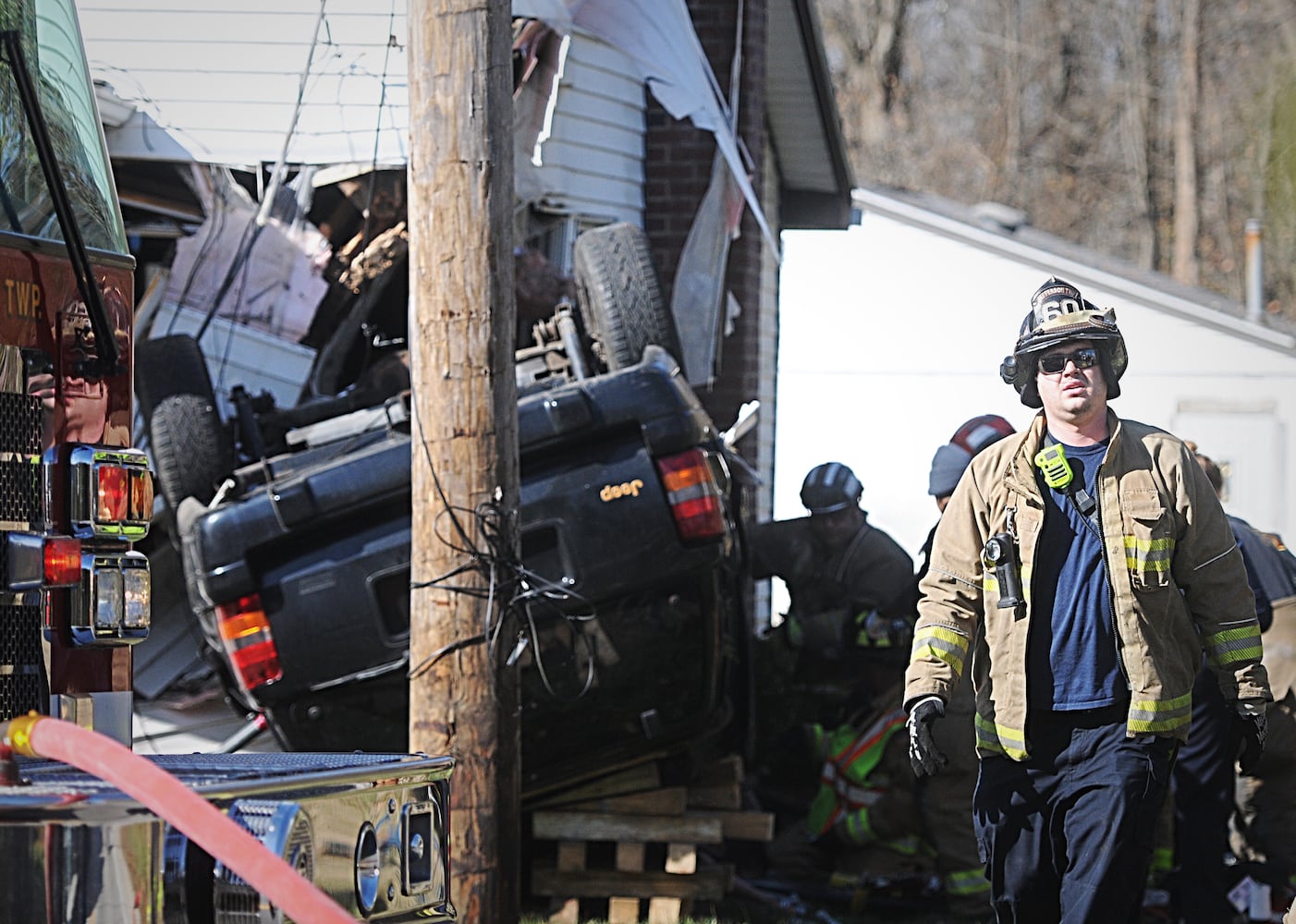 PHOTOS: Injuries reported in Germantown Pike crash