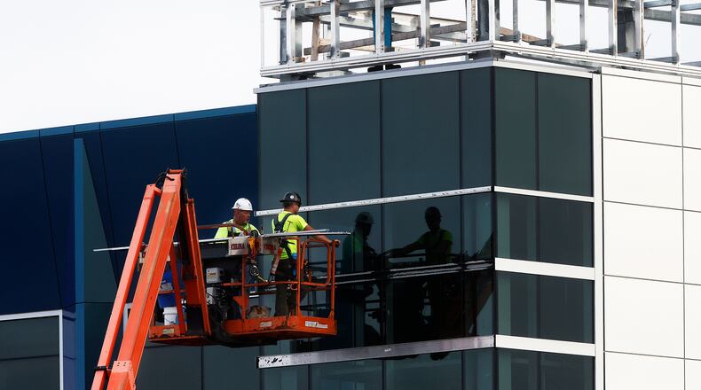 File - Where's Waldo atop Dayton Children's new mental health building, the Mathile Center for Mental Health and Wellness, on Thursday, Aug 8, 2024. Dayton Children's Hospital’s behavioral health program was ranked among the top 50 children’s hospitals in the country, according to U.S. News and World Report. MARSHALL GORBY\STAFF